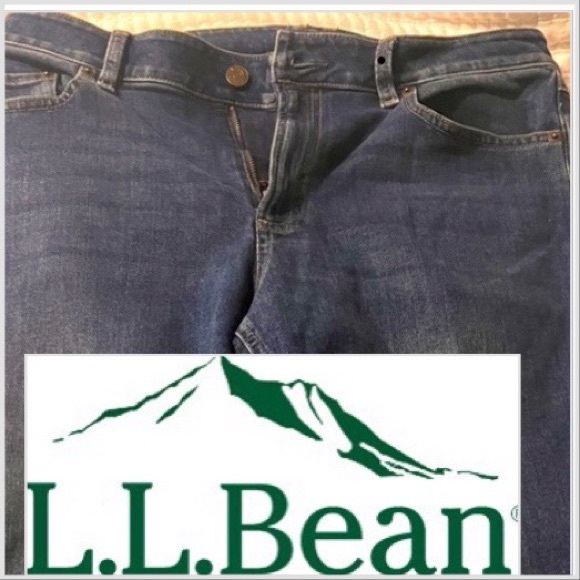 LLBean Women’s Jeans 12 NWT - Picture 1 of 8